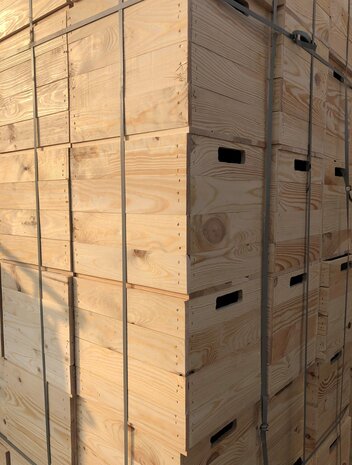 Pallet KALLAX kist naturel