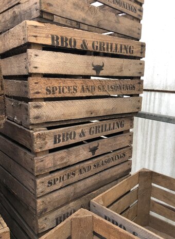 Pallet BBQ &amp; Grilling Fruitkisten 