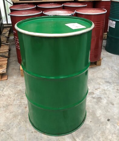 Vat 200 liter Groen - glad
