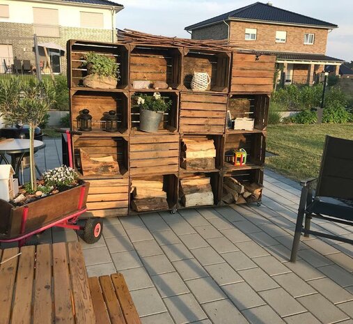 Pallet Fruitkisten blanco   