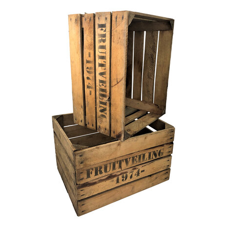 Pallet Fruitveiling 1974 Fruitkisten  TIJDELIJKE AANBIEDING