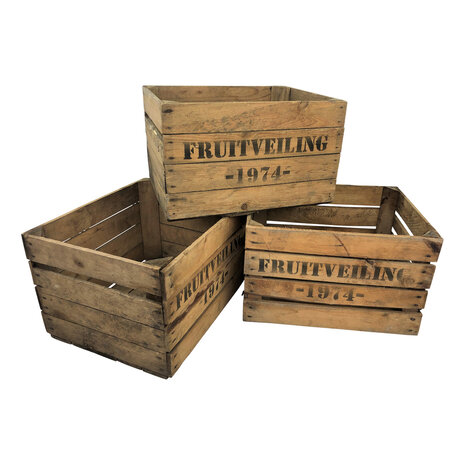 Pallet Fruitveiling 1974 Fruitkisten  TIJDELIJKE AANBIEDING