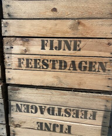 Fruitkist  - Fijne Feestdagen