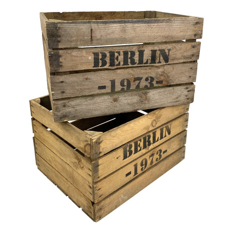 Pallet Berlin 1973 Fruitkisten 