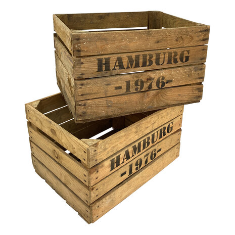 Pallet Hamburg 1976 Fruitkisten 