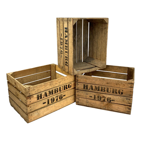 Pallet Hamburg 1976 Fruitkisten 