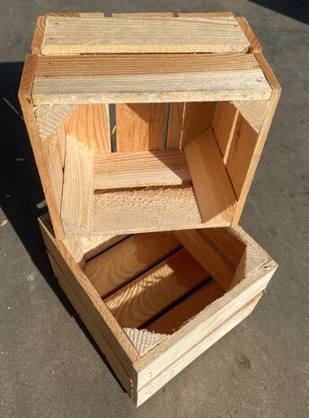 Nieuw houten kistje L22xB20xH16