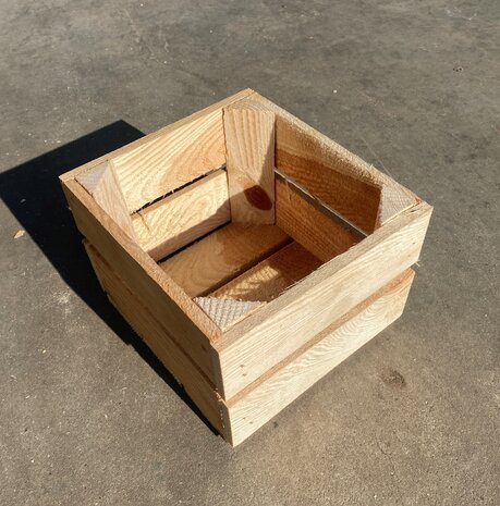 Nieuw houten kistje L22xB20xH16