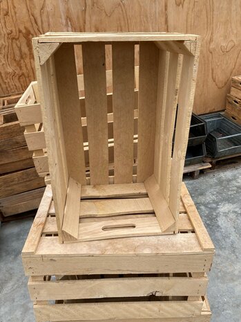Stevige Houten kist L54 nieuw ( Geschikt voor binnenbak chafing dish  )  