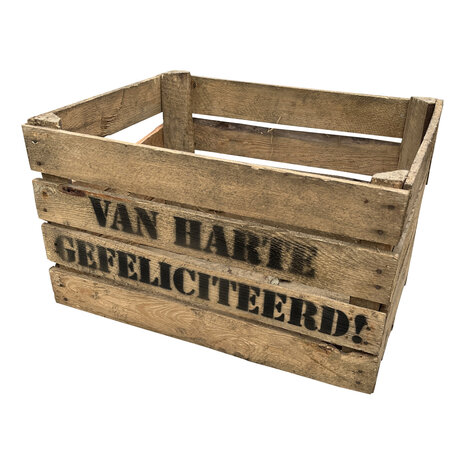 Fruitkist  - Van harte gefeliciteerd!