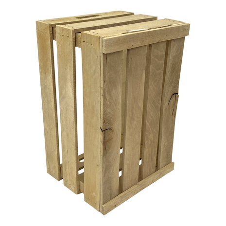 Stevige Houten kist L54 nieuw ( Geschikt voor binnenbak chafing dish  )  