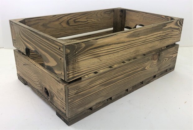 Pallet - Kist nieuw Old Brown 55.5cm (Geschikt voor waterbak en binnenbak&nbsp;chafing dish&nbsp; ) pallet