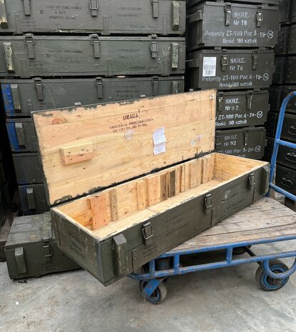 Munitiekist XL lang - L120xB46xH27cm