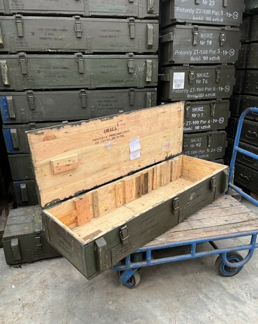 Munitiekist XL lang - L120xB46xH27cm