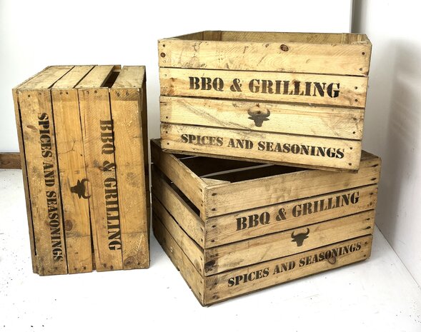 Pallet BBQ &amp; Grilling Fruitkisten 