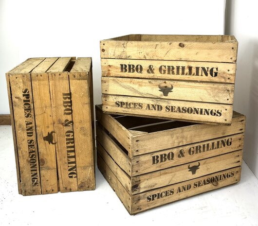 Pallet BBQ &amp; Grilling Fruitkisten 