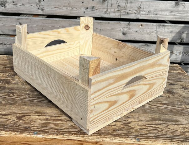 Stevig fruitkistje nieuw met handvaten L40cm xB35cm xH19cm