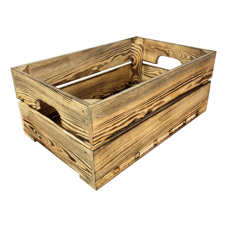 Pallet - Kist nieuw Gebrand 55.5cm (Geschikt voor waterbak en binnenbak&nbsp;chafing dish&nbsp; )