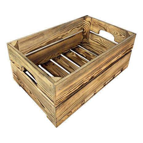 Pallet - Kist nieuw Gebrand 55.5cm (Geschikt voor waterbak en binnenbak&nbsp;chafing dish&nbsp; )