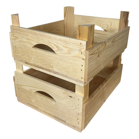 Stevig fruitkistje nieuw met handvaten L40cm xB35cm xH19cm