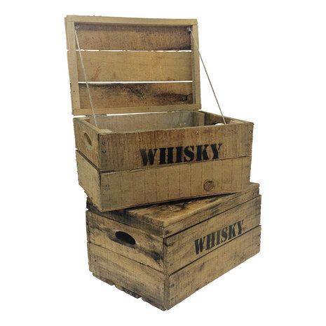 Kistenset Whisky  vijf delig 