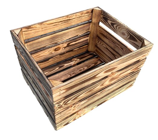 Pallet Fruitkist Meubelkist nieuw Gebrand Gevlamd