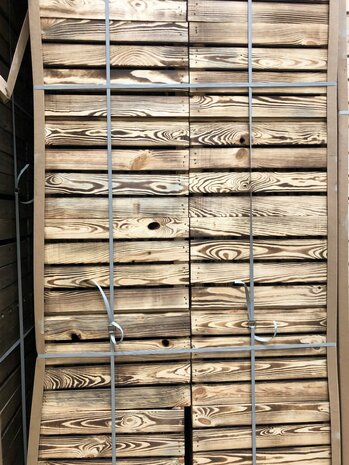 Pallet Fruitkist Meubelkist nieuw Gebrand Gevlamd