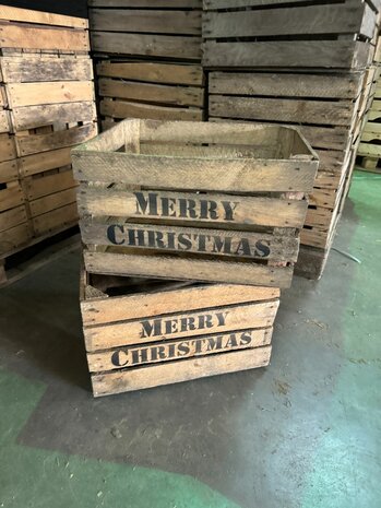 Fruitkist  - Merry Christmas  ruig 