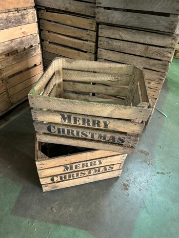 Fruitkist  - Merry Christmas  ruig 