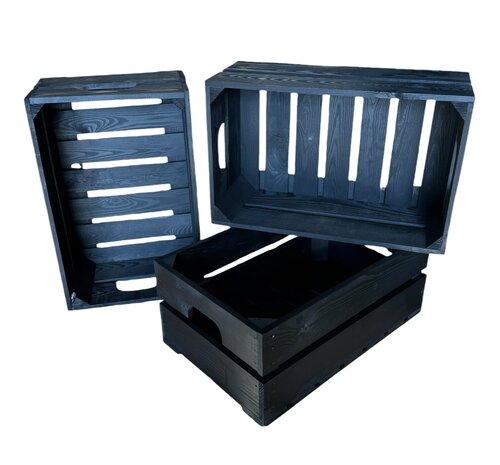 Pallet - Kist nieuw Black 55.5cm (Geschikt voor waterbak en binnenbak&nbsp;chafing dish&nbsp; ) pallet