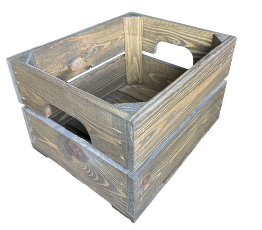 Kistje nieuw Old Brown 36cm (Geschikt voor waterbak en binnenbak&nbsp;chafing dish&nbsp; GN1/2 )