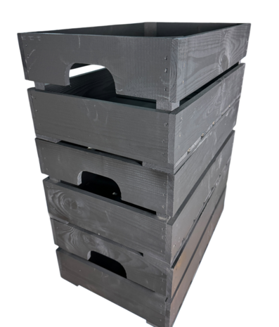 Pallet - Kist nieuw Black 55.5cm (Geschikt voor waterbak en binnenbak&nbsp;chafing dish&nbsp; ) pallet