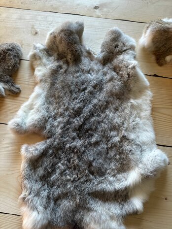 Konijnenvacht Natural ass  2e keus