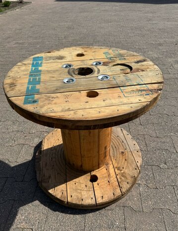 Houten haspel gebruikt 70x62 - alleen ophalen. 