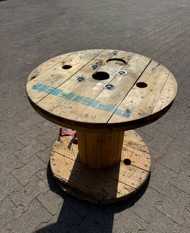 Houten haspel gebruikt 70x62 - alleen ophalen. 