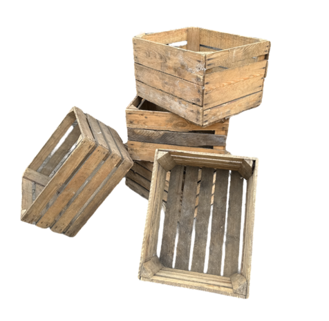 Pallet  - Ruige veilingkist blanco