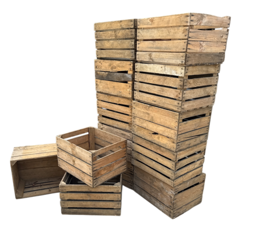 Pallet  - Ruige veilingkist blanco