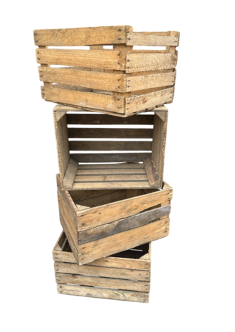 Pallet  - Ruige veilingkist blanco