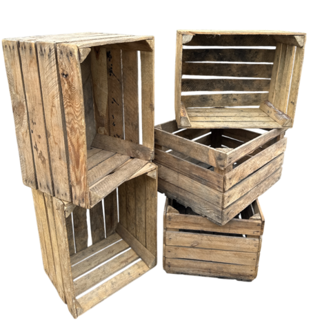 Pallet  - Ruige veilingkist blanco