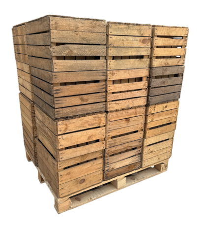 Pallet Fruitkisten blanco   