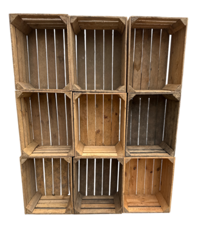 Pallet Fruitkisten blanco   