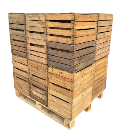 Pallet Fruitkisten blanco   