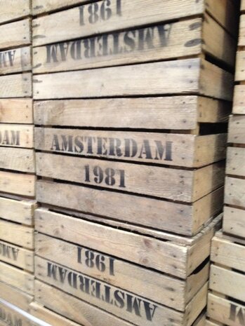 Pallet Amsterdam 1981 Fruitkisten 