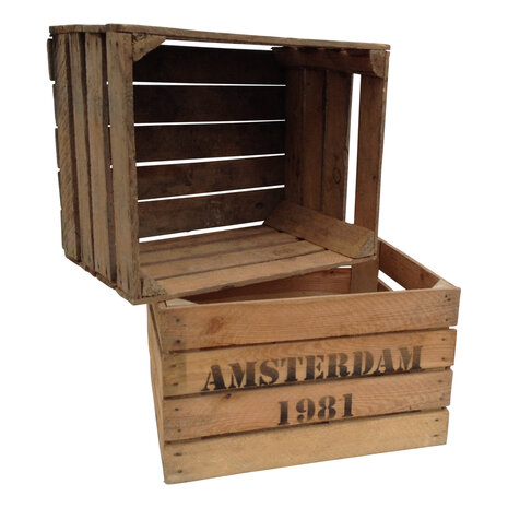 Pallet Amsterdam 1981 Fruitkisten 