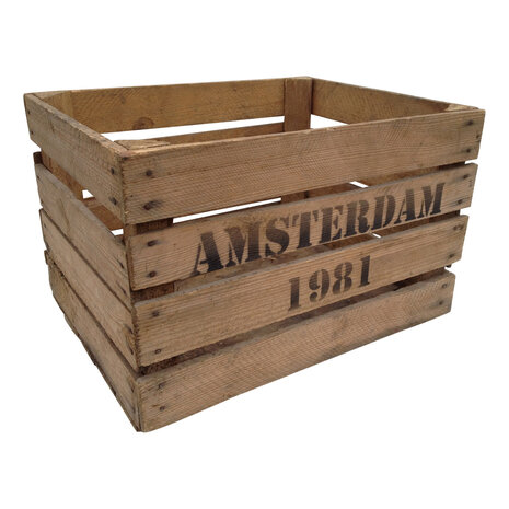 Pallet Amsterdam 1981 Fruitkisten 