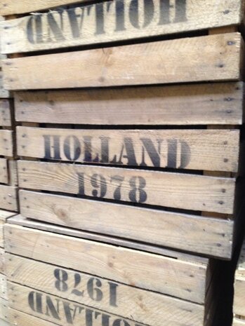 Pallet Holland 1978 Fruitkisten 