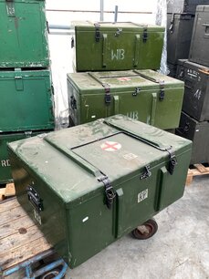 Legerkist - Medisch XXL Munitiekist Kunststof Legerkist - Medisch XXL Munitiekist Kunststof