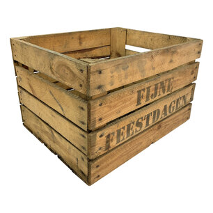 Fruitkist - Fijne Feestdagen Fruitkist - Fijne Feestdagen