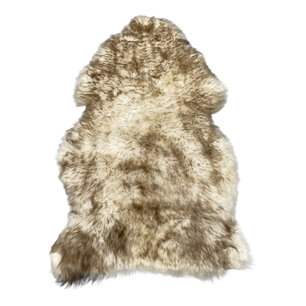 Mouflon Schapenvacht WitBruin XL Mouflon Schapenvacht WitBruin XL
