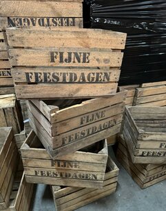 Fruitkist - Fijne Feestdagen ruig Fruitkist - Fijne Feestdagen ruig